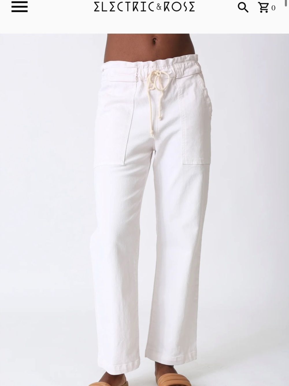 Electric & Rose Easy Pant - Whisper color.